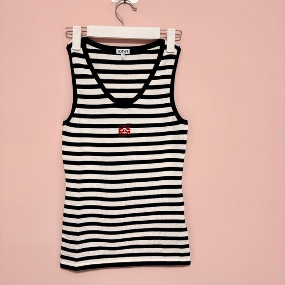 Loewe Striped Anagram Tank - Picture 2 of 8